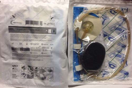 2 KCI Wound VAC GranuFoam Small Oval Dressing Kits M8275051 Exp 02/2016 Sealed