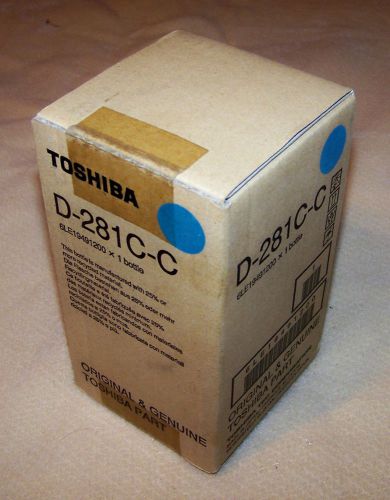 Toshiba D-281C-C D-3511-C Cyan Developer E STUDIO 281C 351C 4511 451C