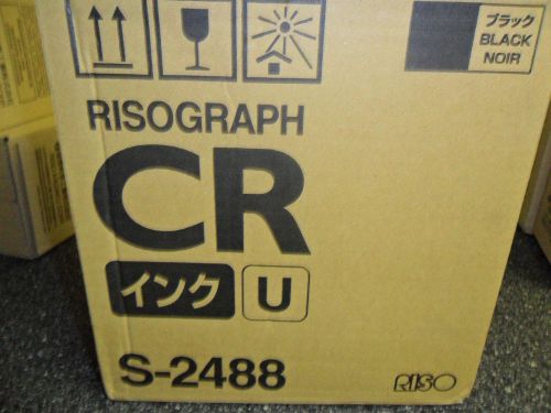 RISO CR S-2488 ink(2)#U CR1510/1610-30 Size:A4-L Yields:20Kea.