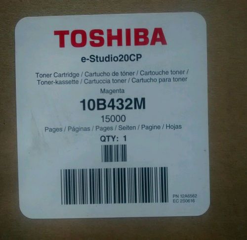 Genuine NEW Toshiba 10B432M Magenta Toner Cartridge SAME DAY SHIPPING