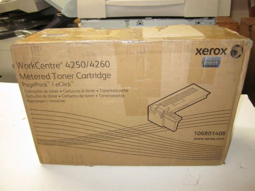 New Genuine Xerox 106R01408 Metered Black Toner Cartridge WorkCentre 4250 4260