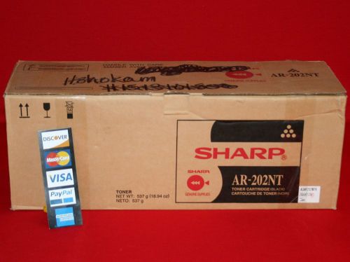 Genuine Sharp Toner AR-202NT - Opened Box, Unopened Bag