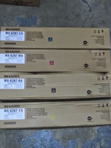 Sharp MX-62NT C/M/Y/K Full set