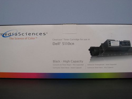 Media Sciences Toner Cartridge for use in: Dell 5110cn Black, High Capacity
