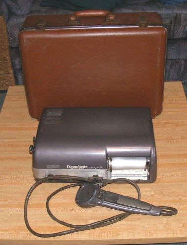 Rare find 1953 dictaphone  &#034;time master&#034;  with case for sale