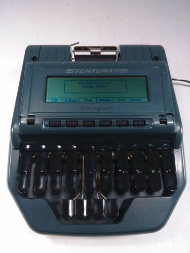 Stentura 8000 Court Reporting Steno Machine