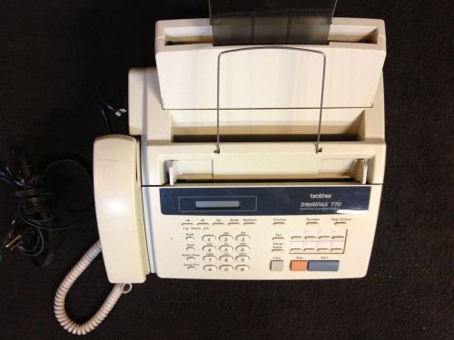 Brother Intellifax 770 Pl Paper Fax Ph Copier