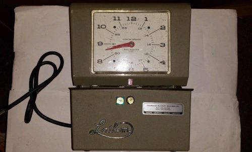 Latham Heavy Duty Automatic Time Clock