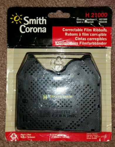 Smith Corona H 21000 Correctable Film Ribbons 2 Pack (5/16&#034; x 510&#039; ea) Black