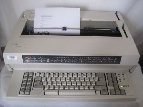 Ibm wheelwriter 1500 electronic typewriter tested by lexmark usa made 6783-011 for sale