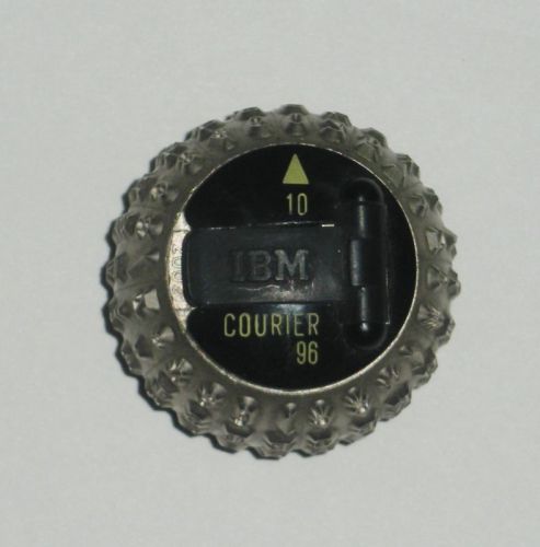 Ibm element selectric lll typing ball courier 10 96 solid triangle good used one for sale