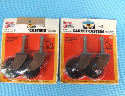 Astro No-Crush Carpet Casters