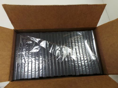 25 STANDARD Black Single DVD Cases 14MM