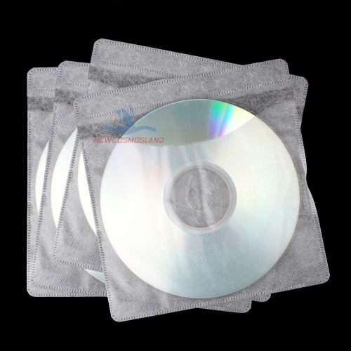20 x Clear CD DVD Case Sleeve Cover Storage Bag Plastic Holder
