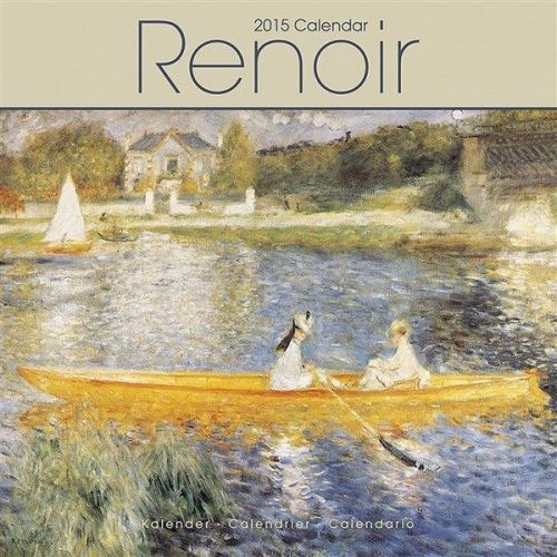 New 2015 renoir wall calendar by avonside- free priority shipping! for sale