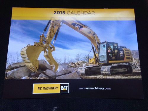 2015 Caterpillar Wall Calendar
