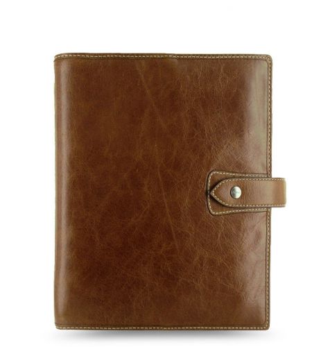 Filofax malden organizer a5 - ochre - 025847 - brand new -100% leather - auction for sale