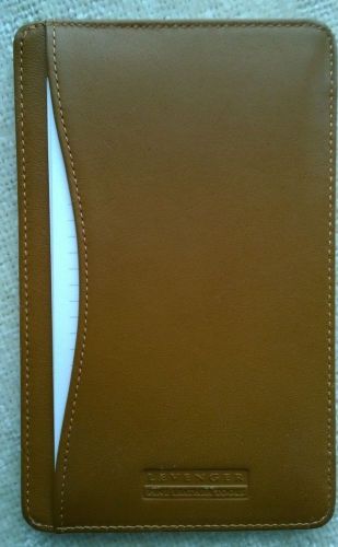 Levenger Leather Shirt Pocket Briefcase - Saddle