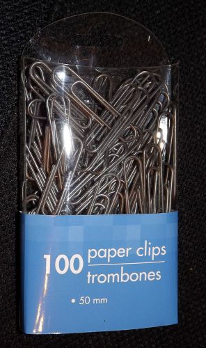 PAPERCLIPS PACK OF 100 VALUE PACK