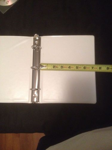 New Lot of 10 Small 1 Inch 3 ring binders