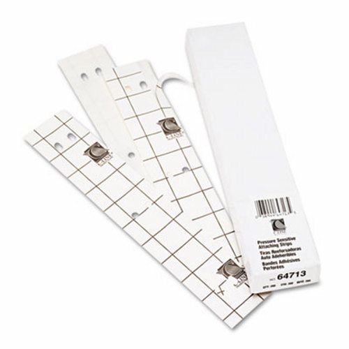 C-line Self-Adhesive Attaching Strips, 3-Hole Punched, 11 x 1, 200/BX (CLI64713)