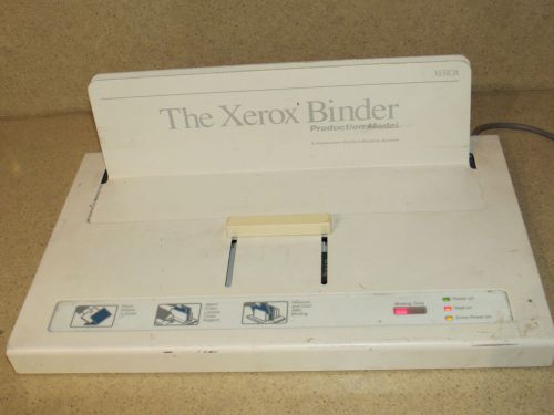 ^^ XEROX BINDER PRODUCTION MODEL  BINDER  BINDING