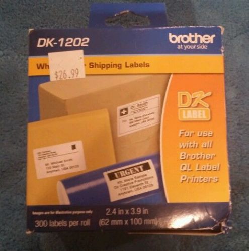 Brother International Dk1202 Shipping Label