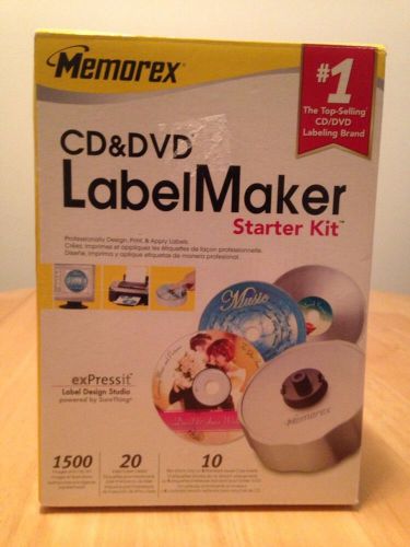 Memorex CD &amp; DVD Label Maker Starter Kit