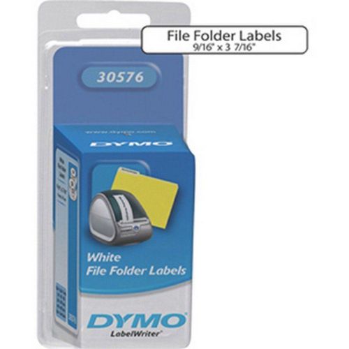 Dymo 30567 LabelWriter White File Folder Labels 2 Rolls 3.44 W x 0.56 L