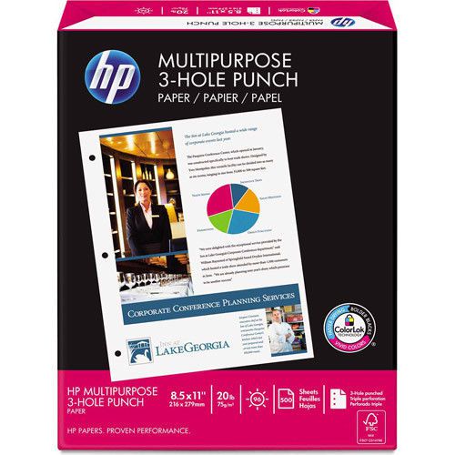 500 Sheets HP Multipurpose Paper 8.5 x 11 - 1 Ream for Office Copier Printer Fax