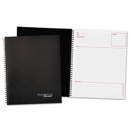 Mead 06341 Meeting-notes Side-bound Business Notebook, Pajco, 8 7/8 X 11, 80