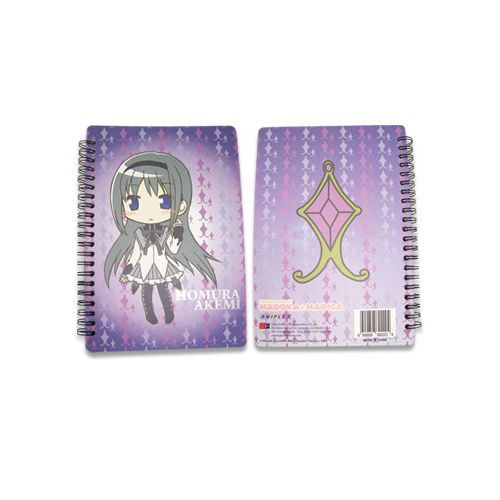 Homura Puella Magi Madoka Magica Softcover Notebook