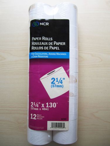 NCR Calculator/Adding Machine Paper Rolls (12)