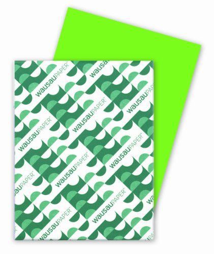 Wausau Paper Astrobrights Card Stock - For Inkjet, Laser Print - (wau22781)