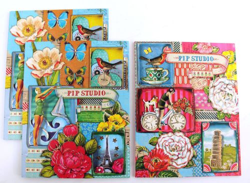 Pip studio s journey 3 books notebook school a5 new for sale