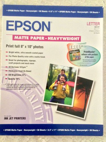 Epson matte Paper Heavyweight S041257