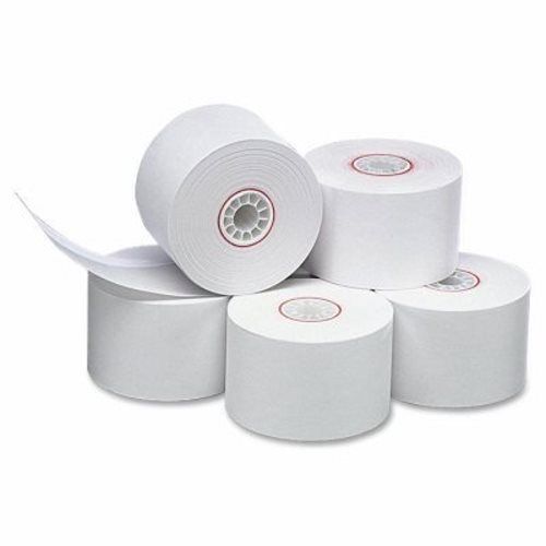 Business Source Paper Roll, Single Ply, Bond, 44MMX155&#039;, 10/PK, White (BSN31826)