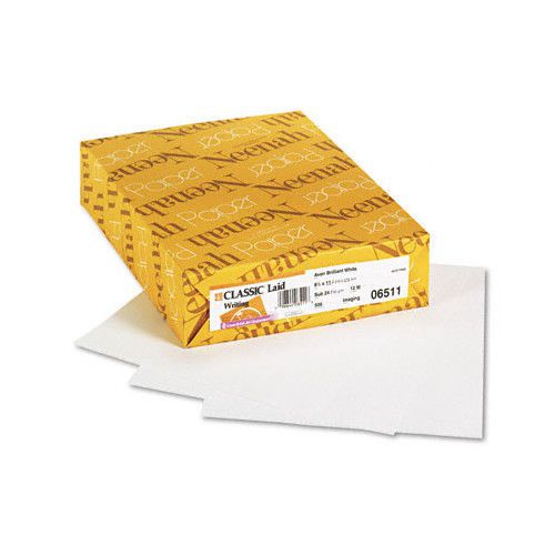Neenah Paper Classic Laid Stationery Writing Paper, 24-Lb., 500/Ream