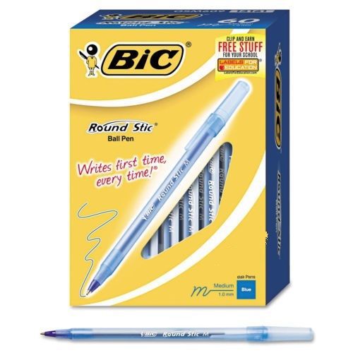 Bic Round Stick Ball Point  Pen  Black (72 pc / 6 Doz)