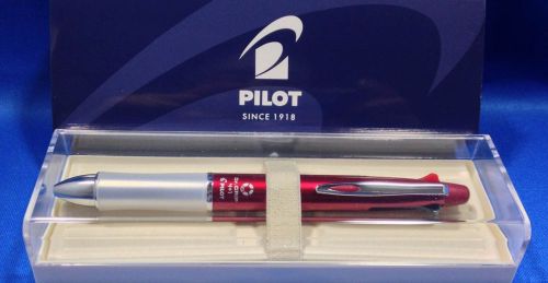 [ NEW ! ] Pilot Dr. GRIP &#034;4+1&#034; / 4 Pens + Pencil (Red)