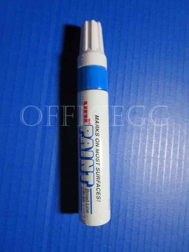 Uni  blue color oil-base paint marker  broad line px-30 for sale