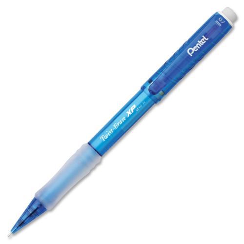 Pentel Twist-erase Express Qe417 Mechanical Pencil - 0.7 Mm Lead Size - (qe417s)