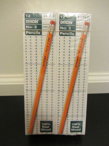 Dixon No. 2 Pencils 6 Dozen