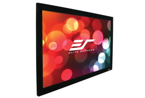 Elite screens r320wv1 plus 320&#034; large venue fixed frame front projection screen for sale