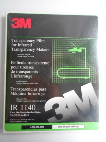 3M Transparency Film for Infared Transparency Makers IR 1140 100 Sheets Medium
