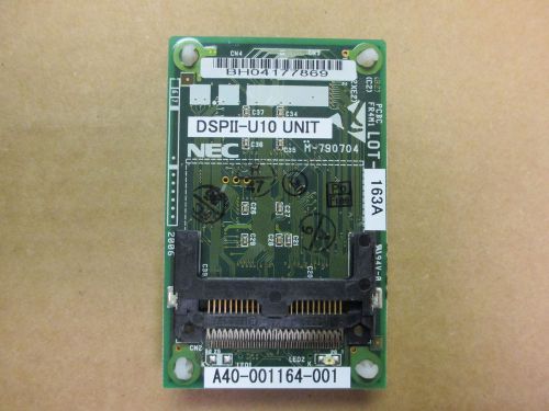 NEC Electra Elite IPK 750118 DSP II U10 Unit InMail &amp; VRS Flash Interface Module