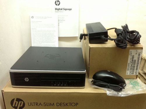 HP mp6 Digital Signage Computer/Player i3-3225 320GB/4GB E9B34US#ABA