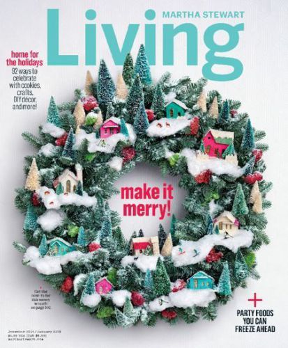 MARTHA STEWART LIVING Magazine Print Subscription-1 year-12 issues per year