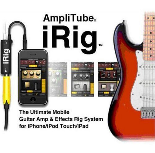 IK Multimedia AmpliTube iRig Guitar Interface for i Pad &amp; iPhone new