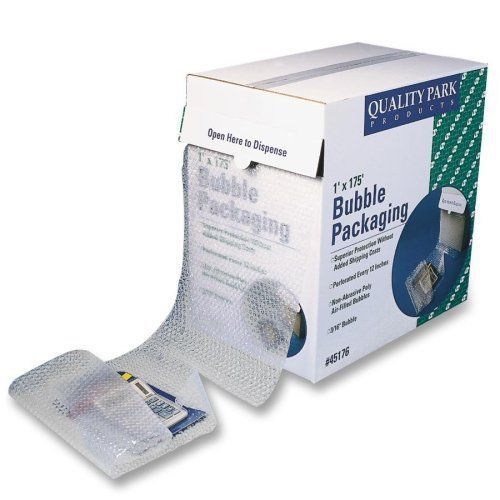 Quality Park 45176 Bubble Packaging 12inx175&#039; Perforated Clear